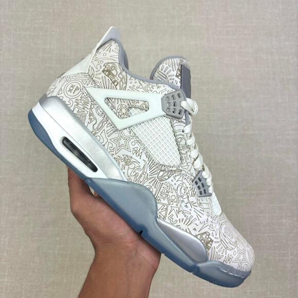 🔦 2015 Jordan 4 Retro “30th Anniversary Laser” 11M - Picture 1 of 6